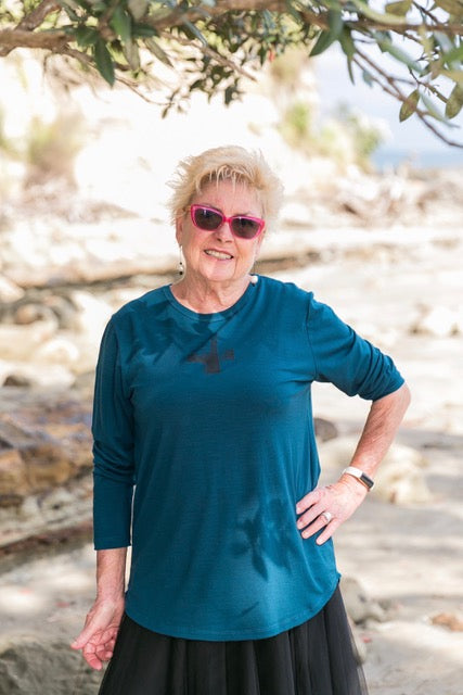 Classic Curved Hem Top