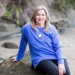 merino printed top