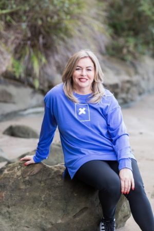merino printed top